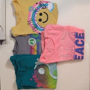 Bundle of shorts sleeve tops
